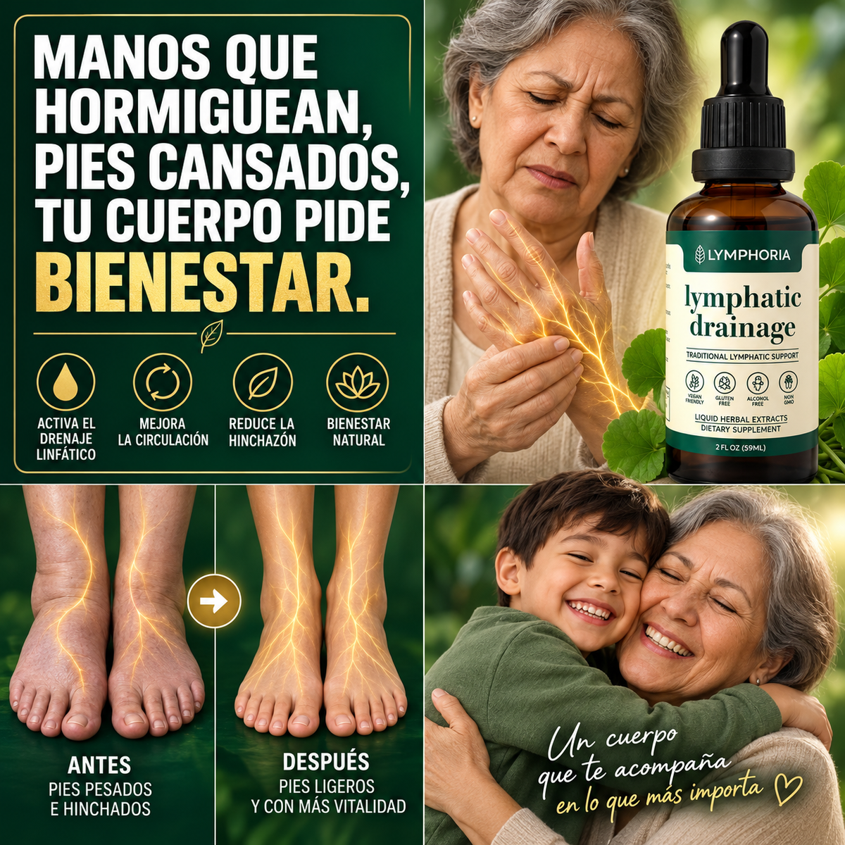 Lymphoria™ | Fórmula Herbal para el Bienestar Diario – 2x1