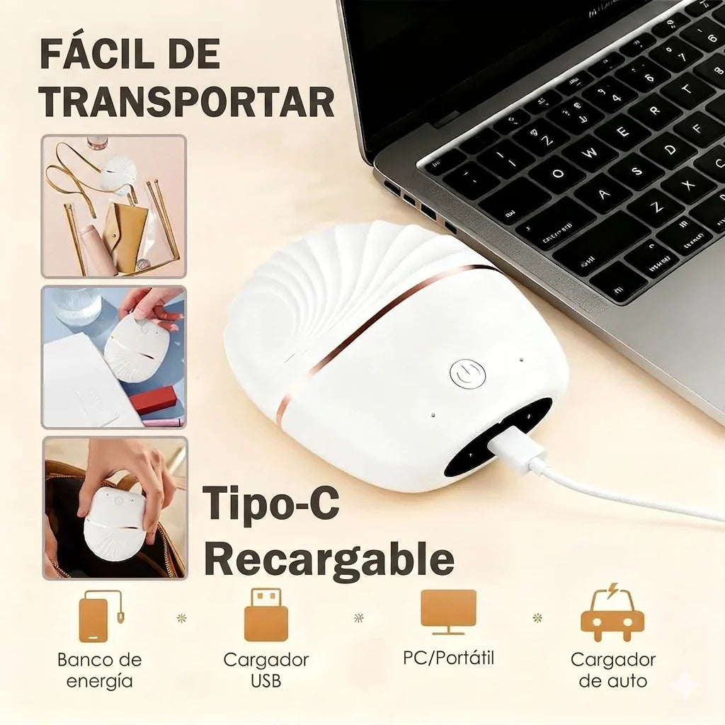 GlamBrush Pro™ | Cepillo Alisador Inalámbrico | 50% Segunda Unidad