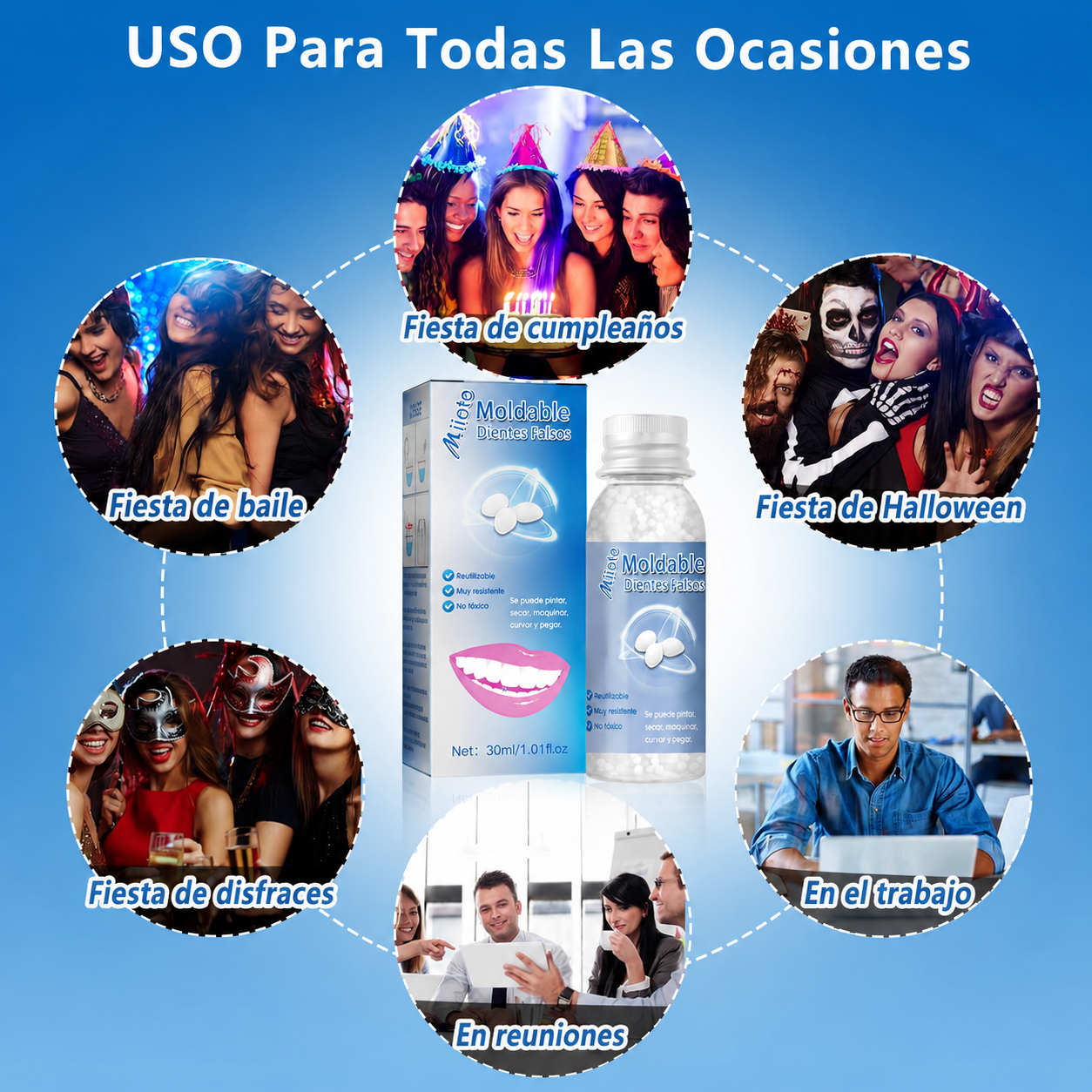 FalseTeeth Pro™ - Mejora tu sonrisa en minutos