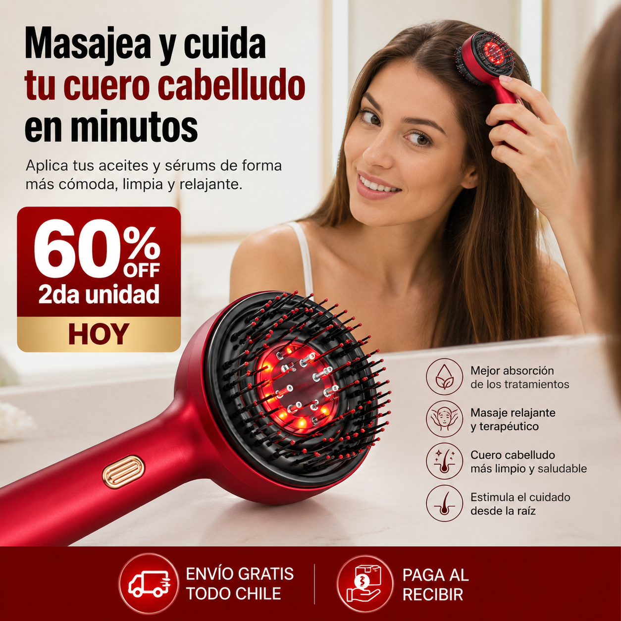 LumiHair™ - Aplica, masajea y activa el crecimiento