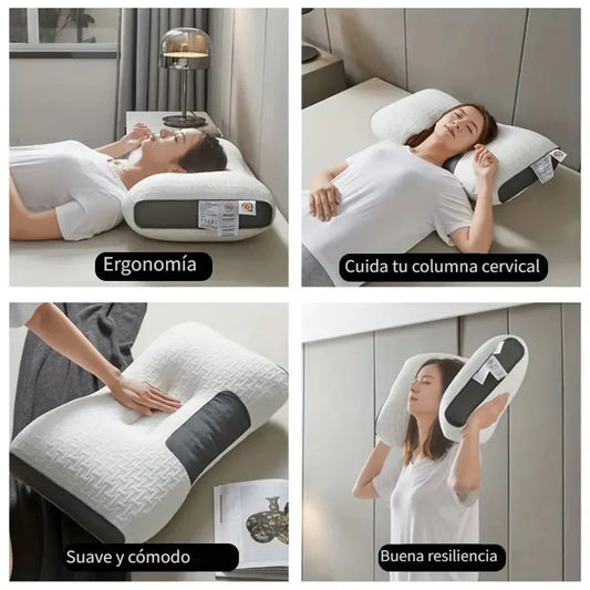 Almohada Cervical Ortopédica – ¡Despierta Sin Dolor!