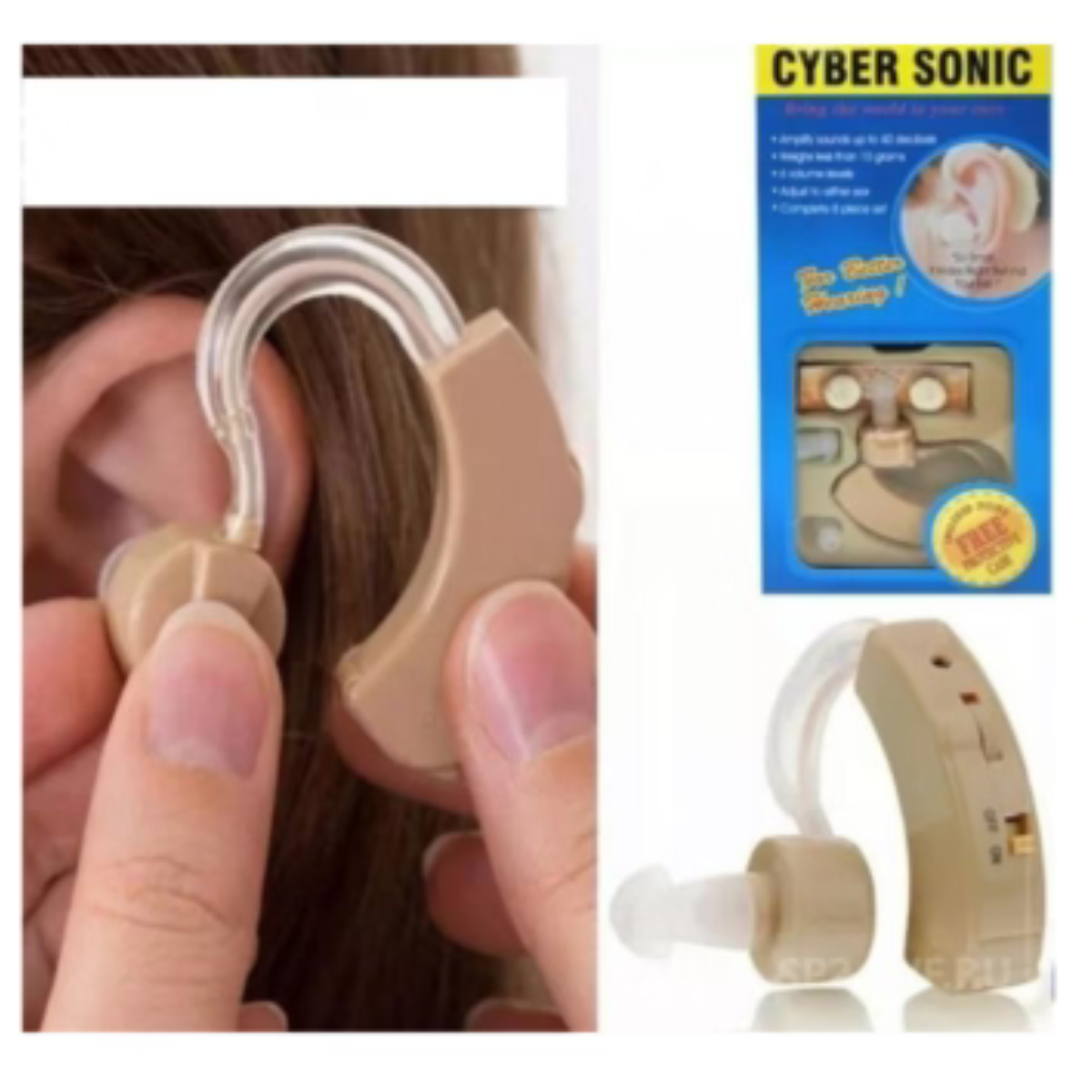 Audífono Amplificador de Sonido -Escucha más Claro Cada Día