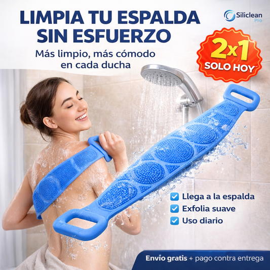 Siliclean Pro - Limpia tu espalda fácil, rápido y sin ayuda