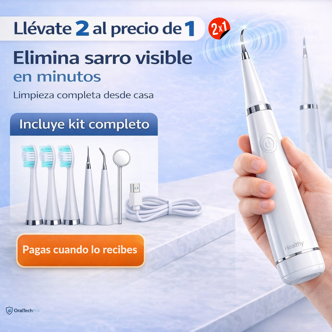 OralTech Pro- Elimina el sarro en minutos