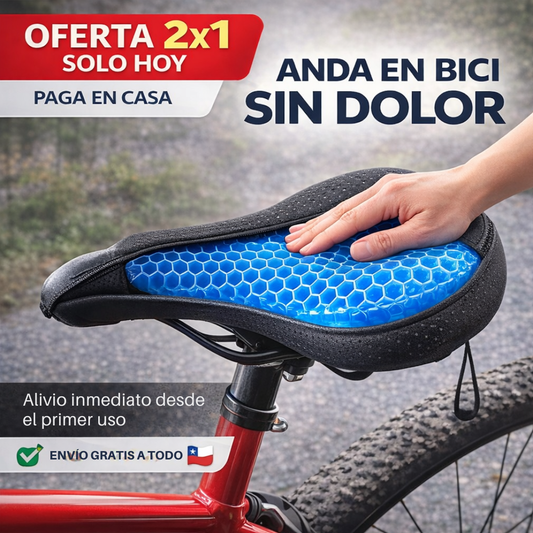 GelRide Pro™ - Pedalea sin dolor