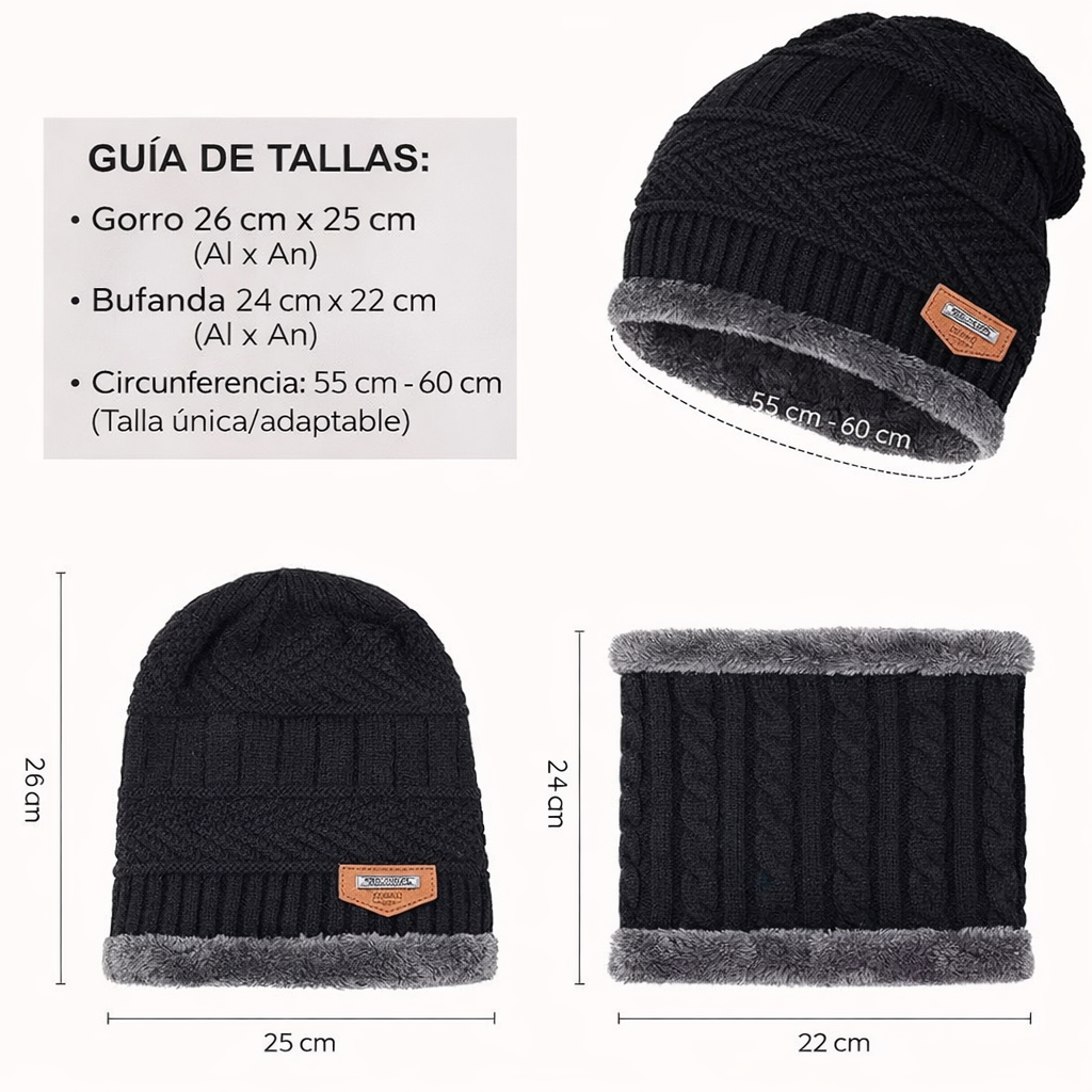 Set Polar Pro - Calor cómodo en segundos