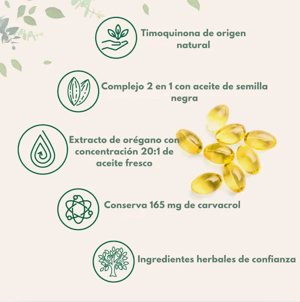 OregaVital™ | Aceite de Orégano 6.000 mg – 2x1.