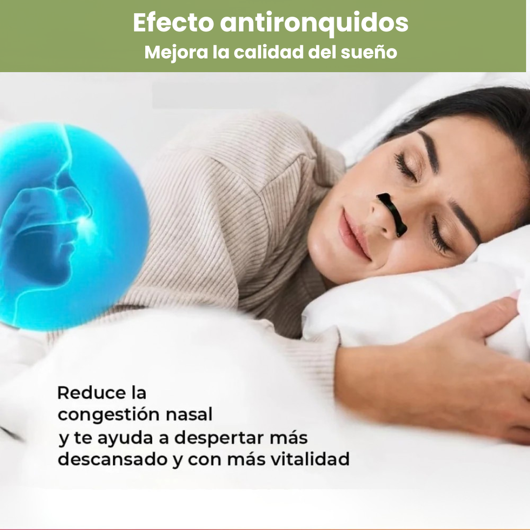 Tiras Nasales Magnéticas - ¡Más aire cada noche!
