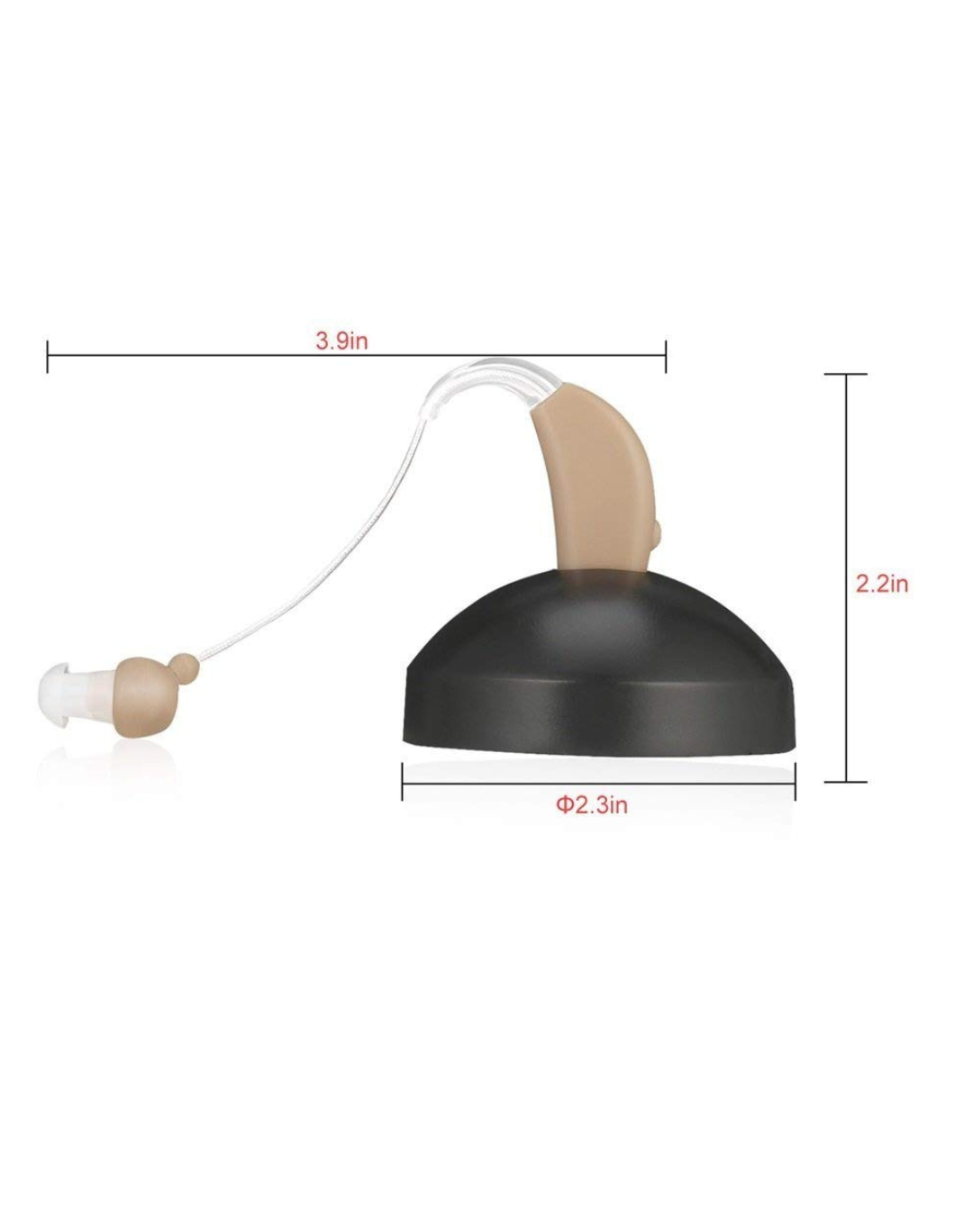 Audífono Amplificador Recargable - ¡Claridad para tu día a día!