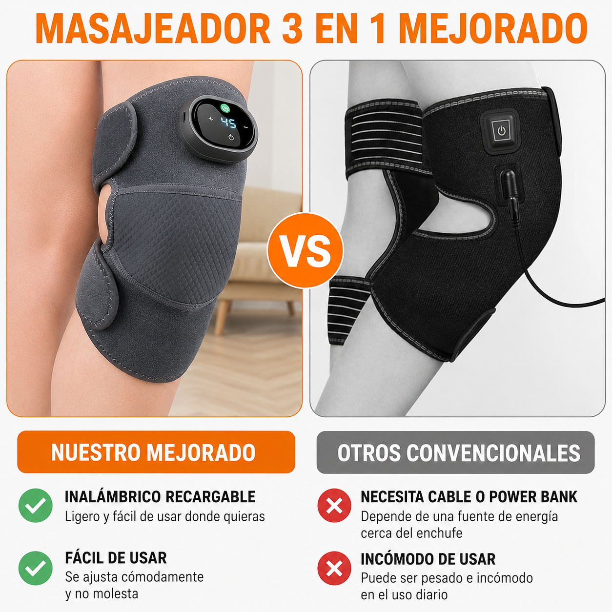 VibraHeat Pro - Alivio que se siente en minutos