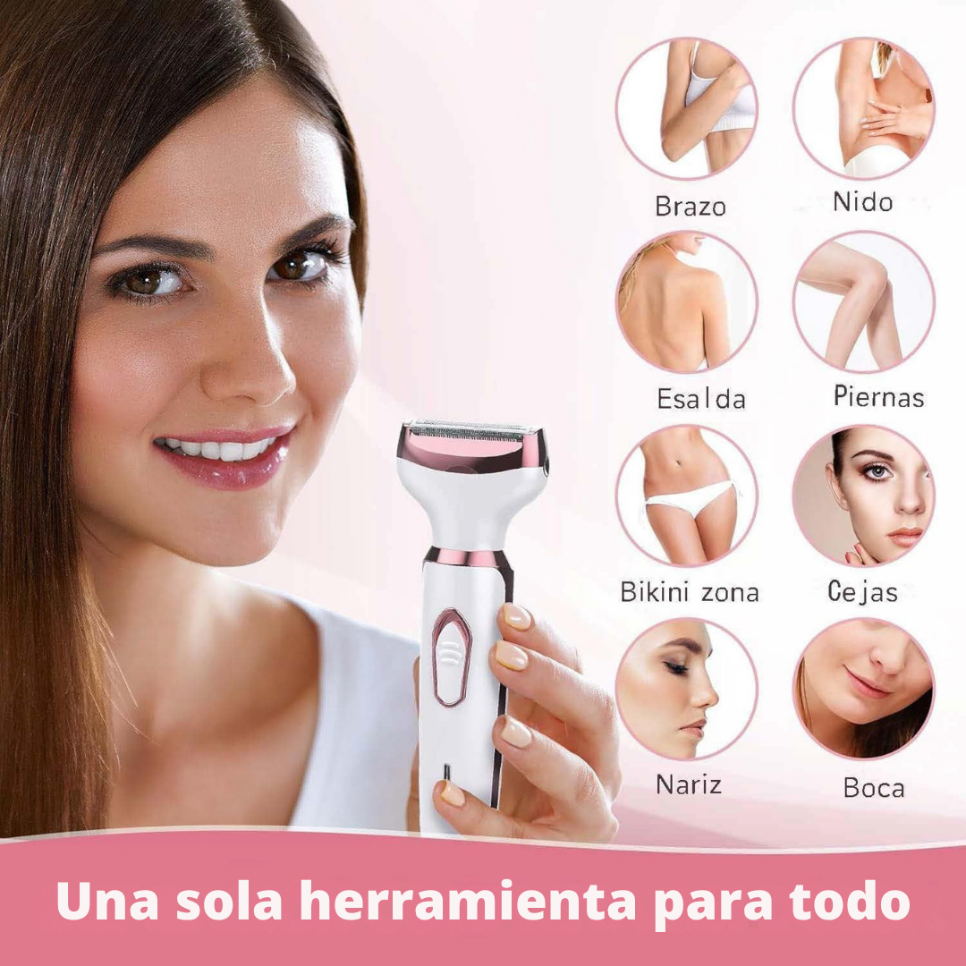 Sky Nova 4 en 1 - Depilación sin dolor, fácil y en casa