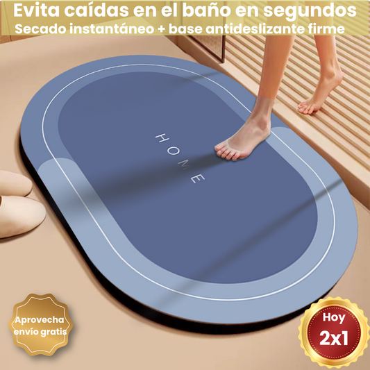 Alfombra Antideslizante Secado Rápido – Protección Real contra Resbalones