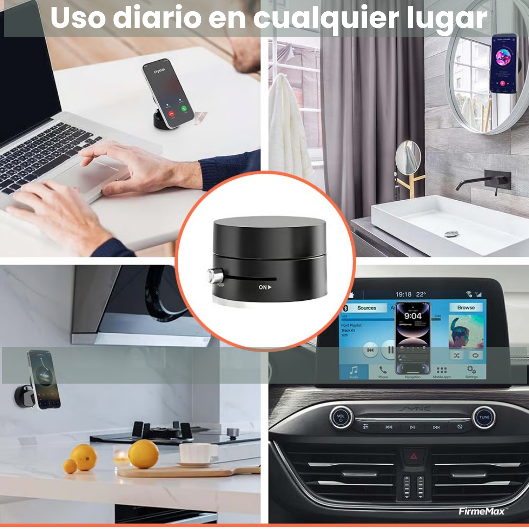 FirmeMax™ – Soporte Magnético de Seguridad para Celular