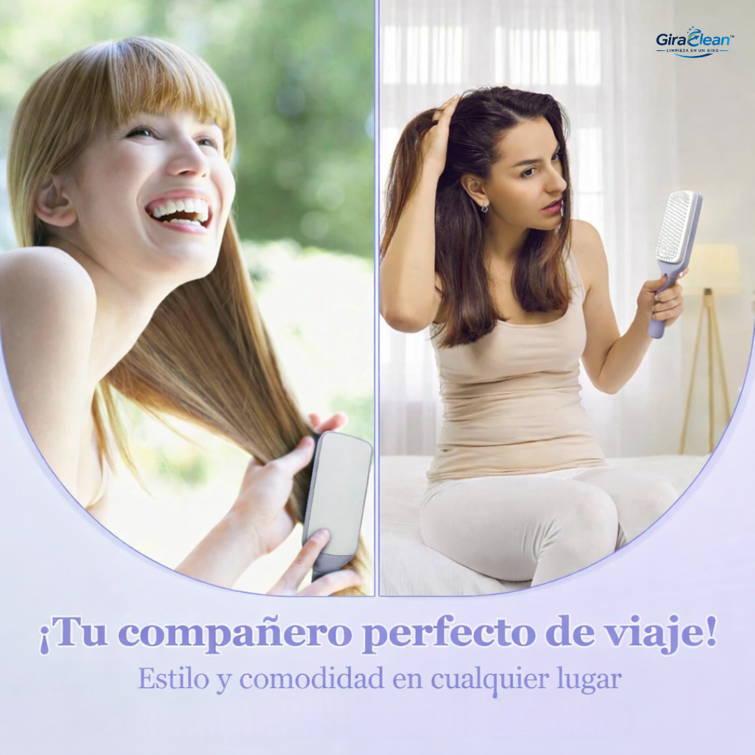 GiraClean™-¡Deja de limpiar tu cepillo con la mano!