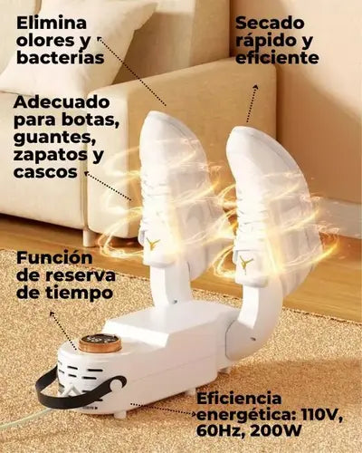 SECADOR DE ZAPATOS PORTÁTIL