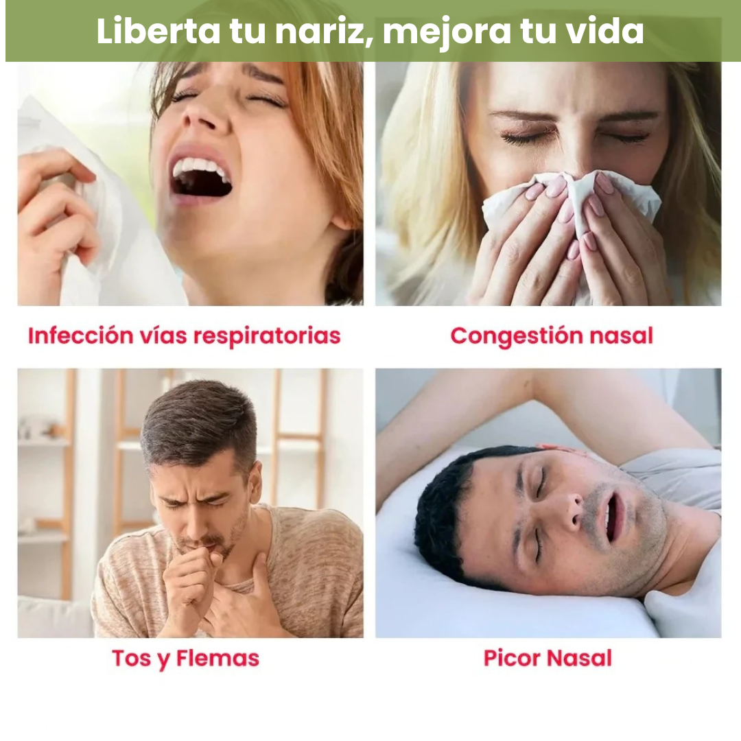 Tiras Nasales Magnéticas - ¡Más aire cada noche!