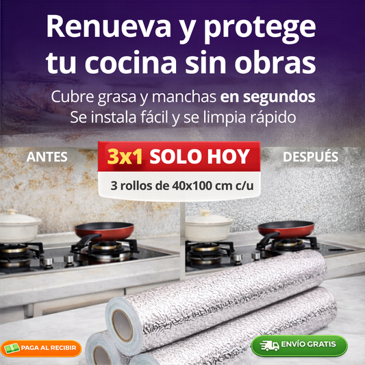 AluFix Pro x3- Cambia tu cocina en minutos