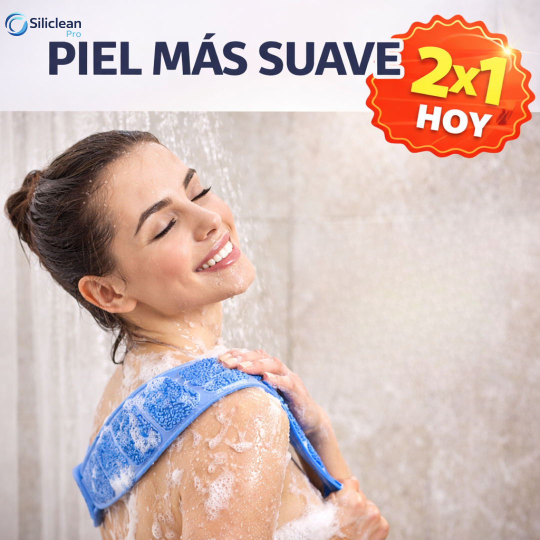 Siliclean Pro - Limpia tu espalda fácil, rápido y sin ayuda