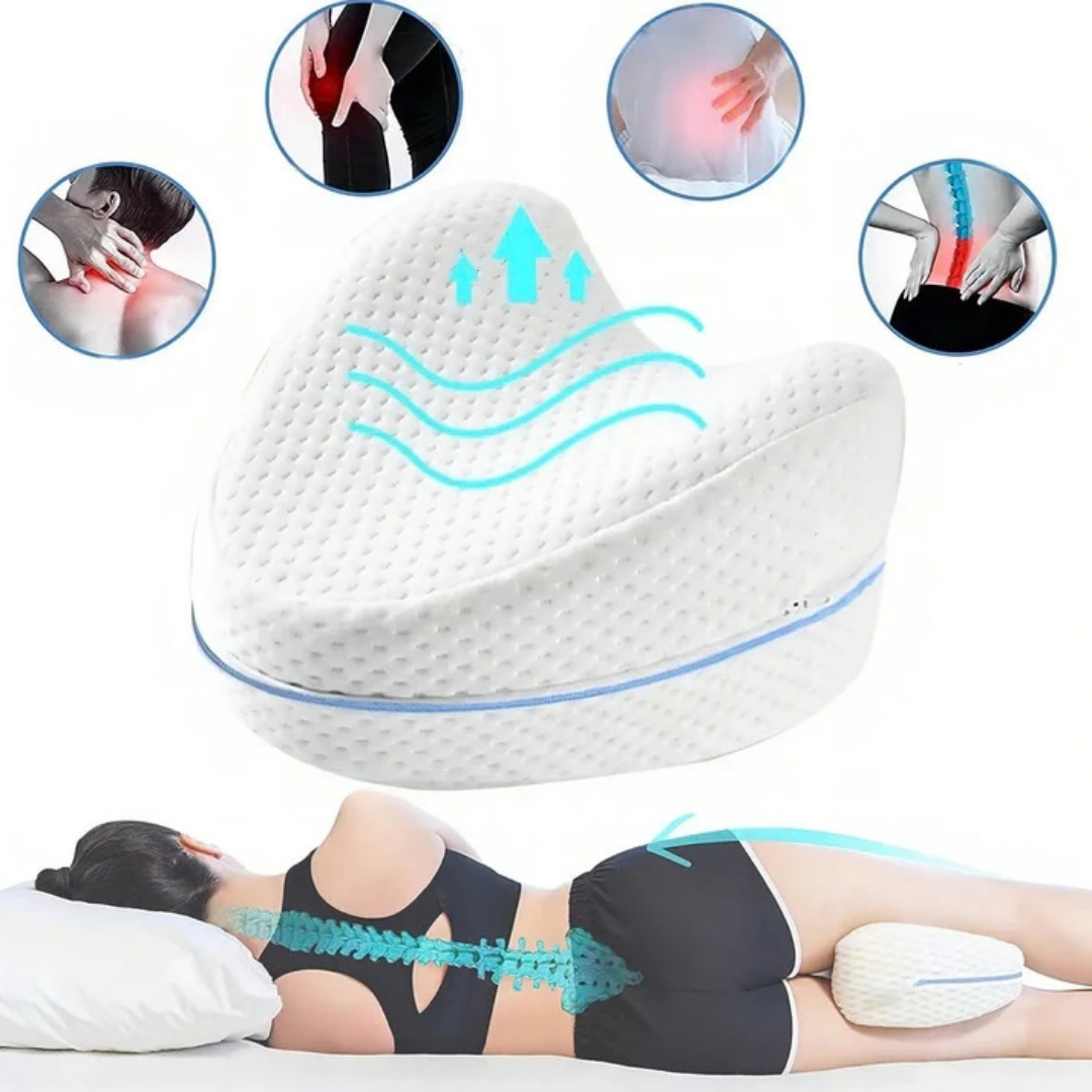 OrthoSleep™- Cojín Ergonómico para Dormir de Lado