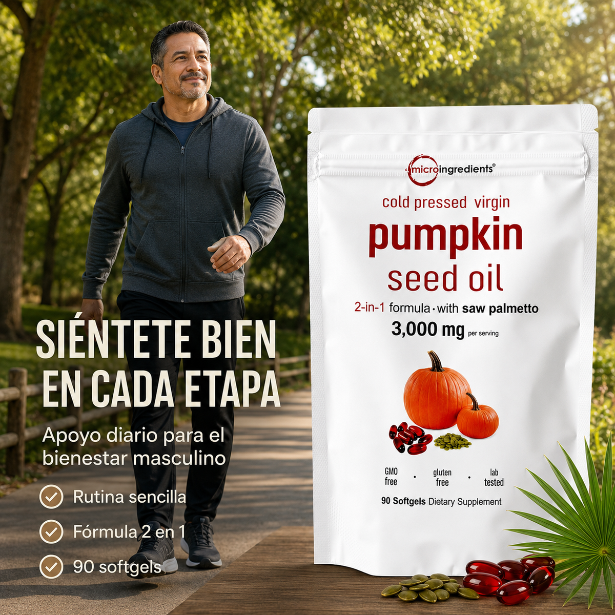 ProstaVita™ | Pumpkin Seed Oil – 2x1