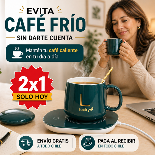 LuckyCup Pro - Café o té caliente siempre