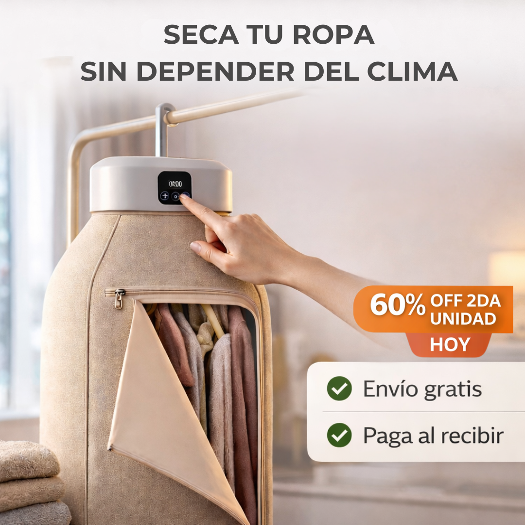 TurboCloth Pro - Ropa seca en minutos