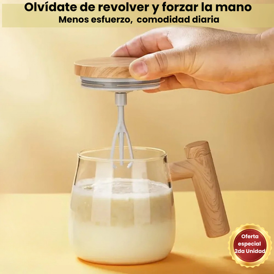 Taza Mezcladora Automática - Sin esfuerzo y un 🎁 regalo que si se usa