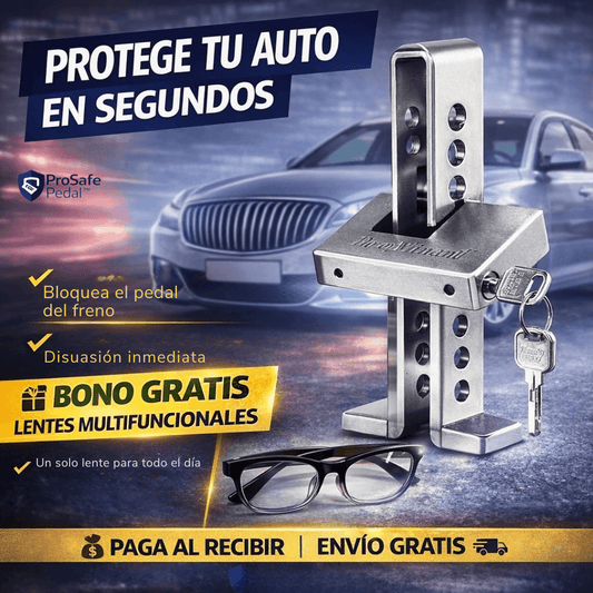 ProSafe Pedal™ + Lentes de regalo - Protege tu Auto en Segundos