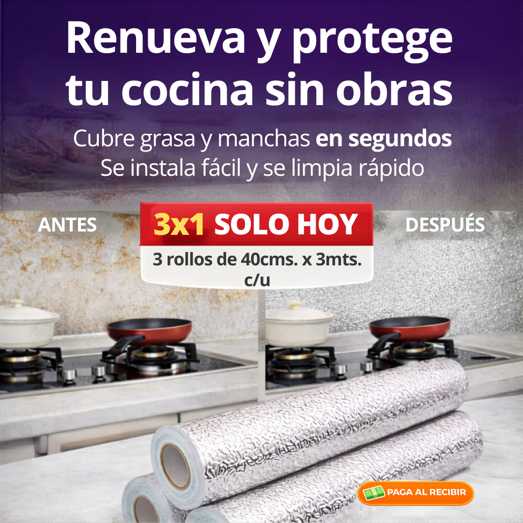 AluFix Pro x3- Cambia tu cocina en minutos