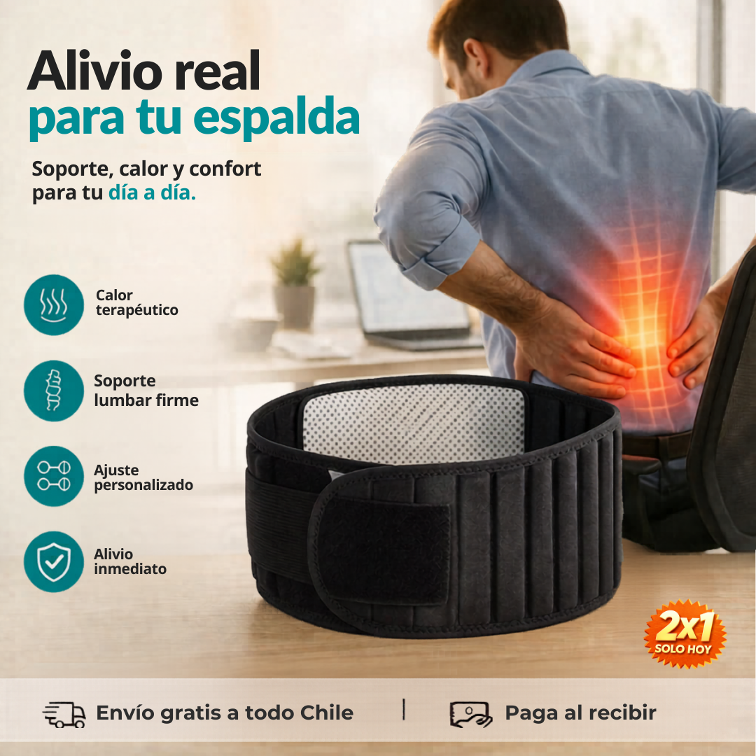 Lumbar Max Pro - Alivio en minutos para tu espalda