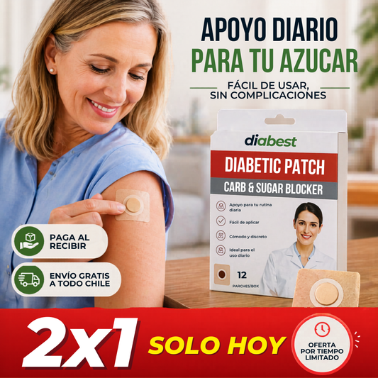 Diabetic Patch™-Apoyo continuo para tu azúcar en sangre
