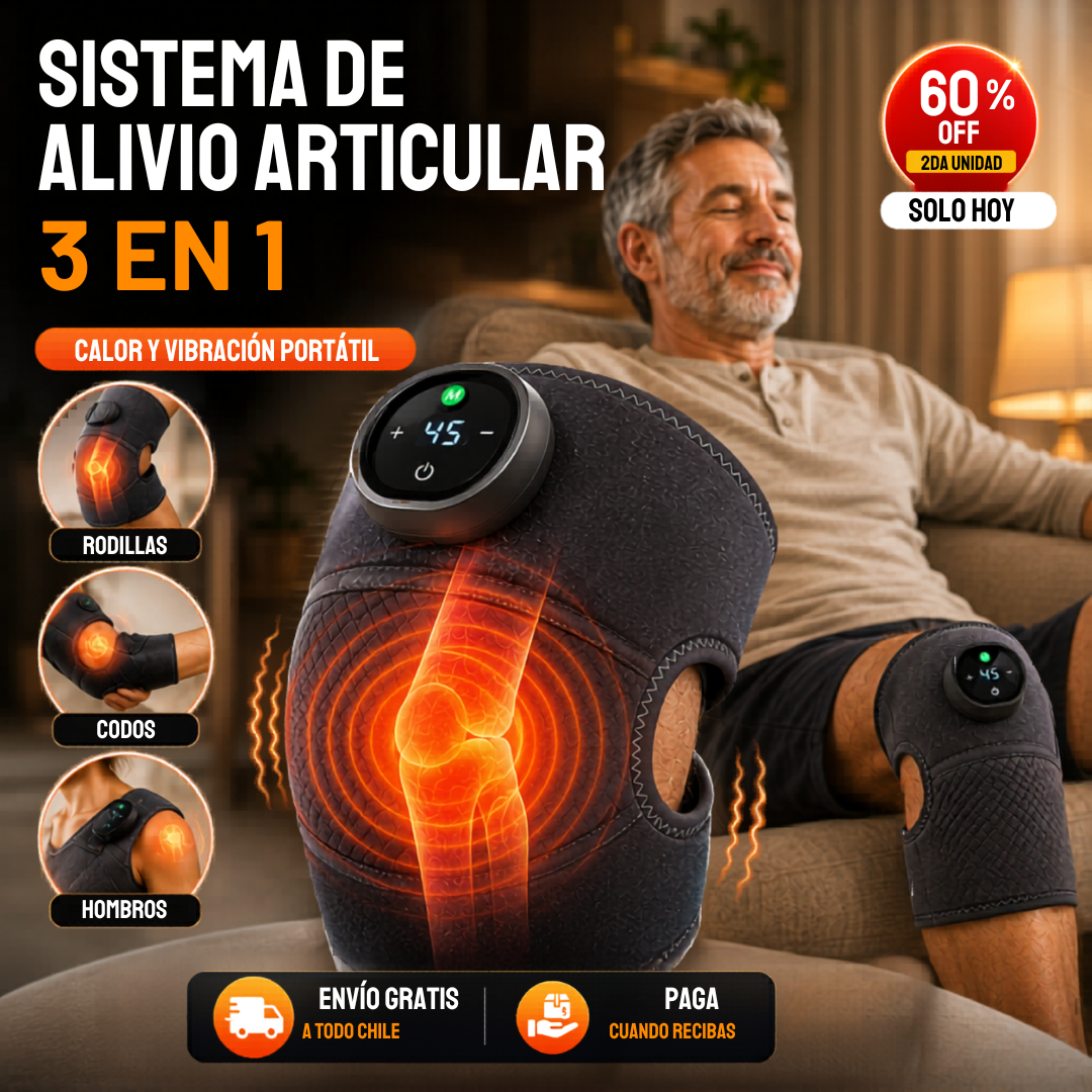 VibraHeat Pro - Alivio que se siente en minutos