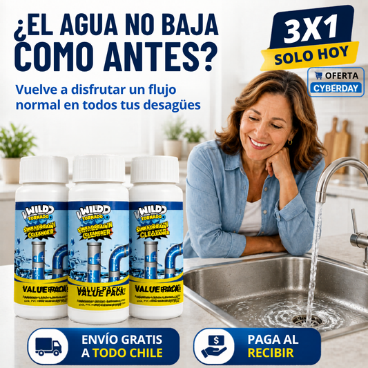DesagüeMax Pro™-Vuelve al Flujo Normal
