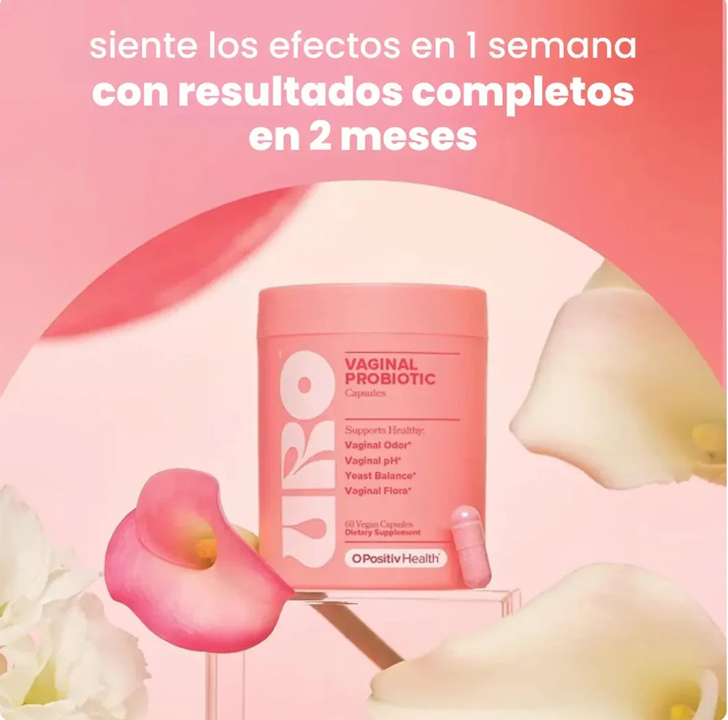 URO Vaginal Probiótico 60 Cápsulas – Bienestar Íntimo Femenino | Oferta 2x1 por Hoy