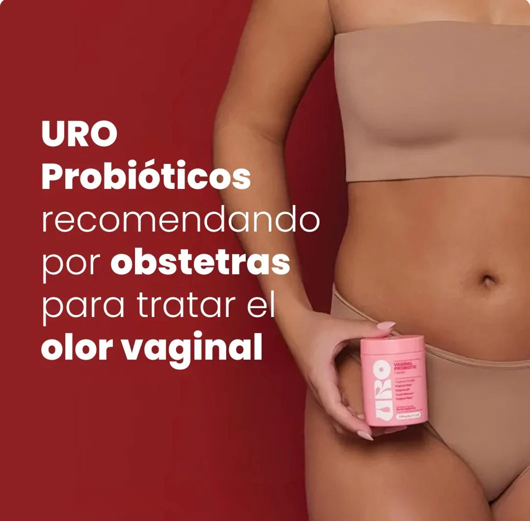 URO Vaginal Probiótico 60 Cápsulas – Bienestar Íntimo Femenino | Oferta 2x1 por Hoy