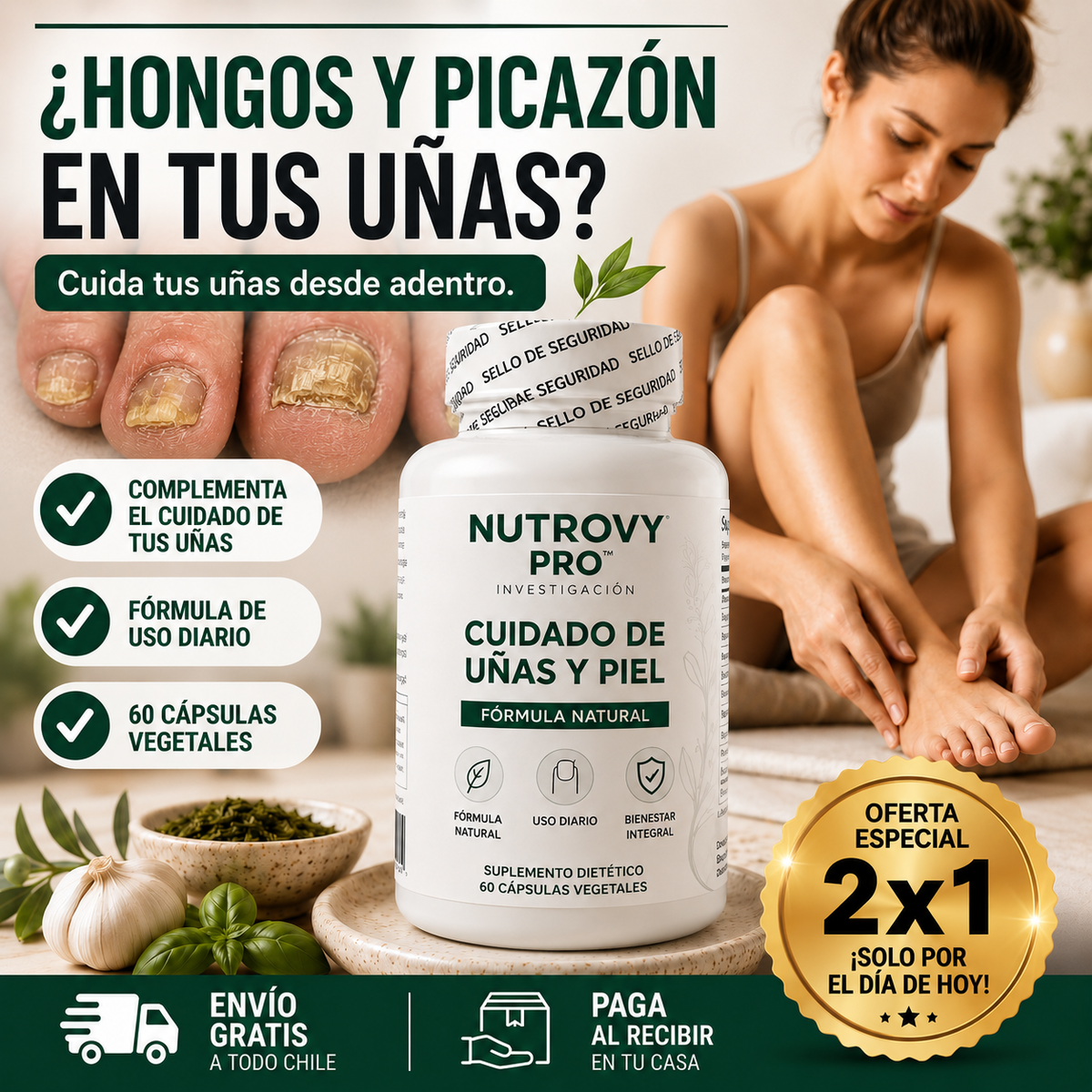 Nutrovy Pro™ | Cuida tus Uñas Desde Adentro 🌿| 2x1