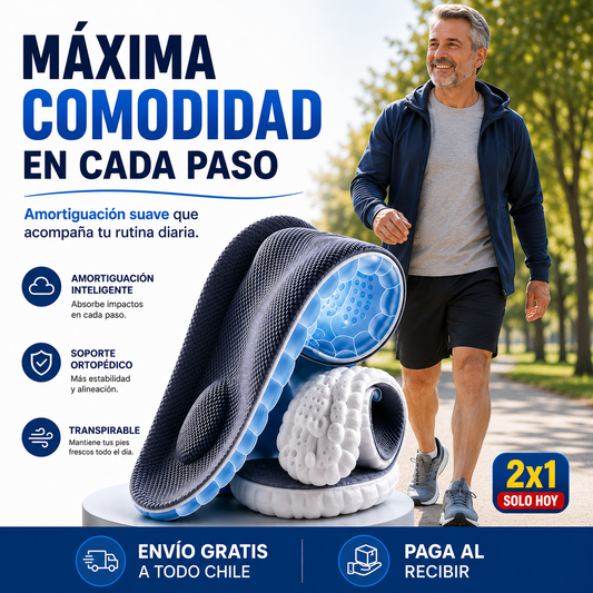 OrtoStep Pro™-Descanso para tus Pies Todo el Día