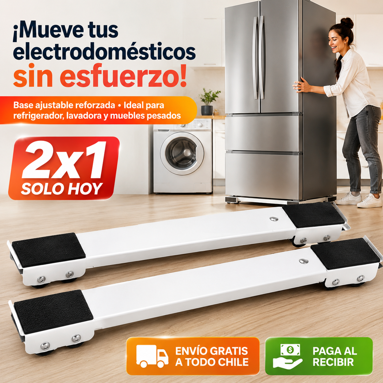 MoveRack Pro - Mueve Pesados Sin Esfuerzo