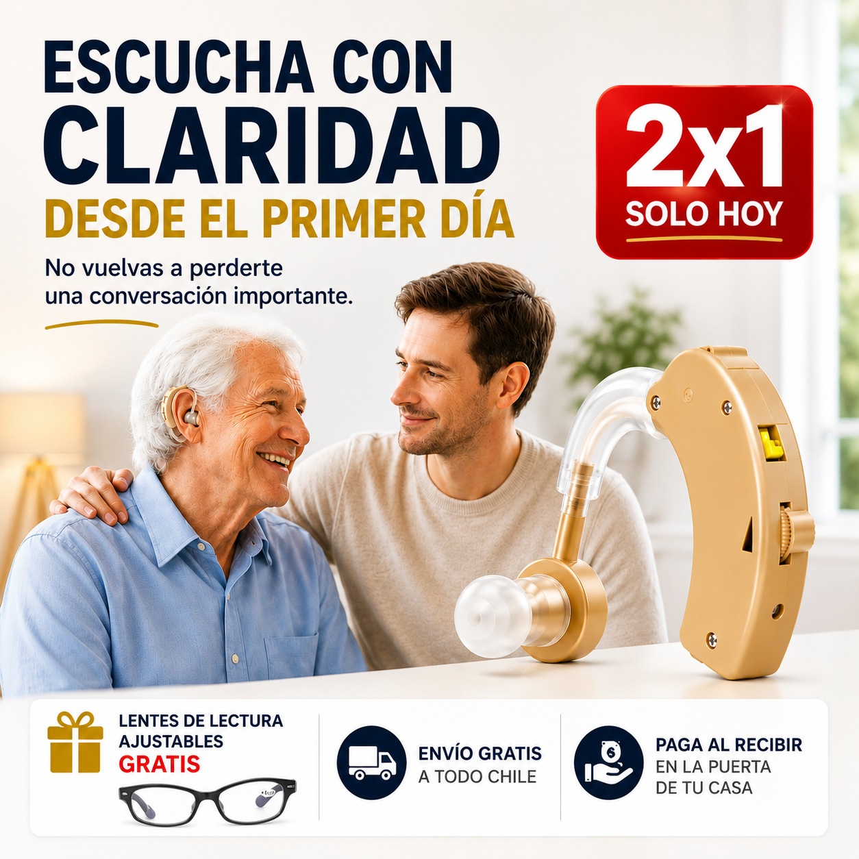 AudioViva™ - Escucha claro cada conversación