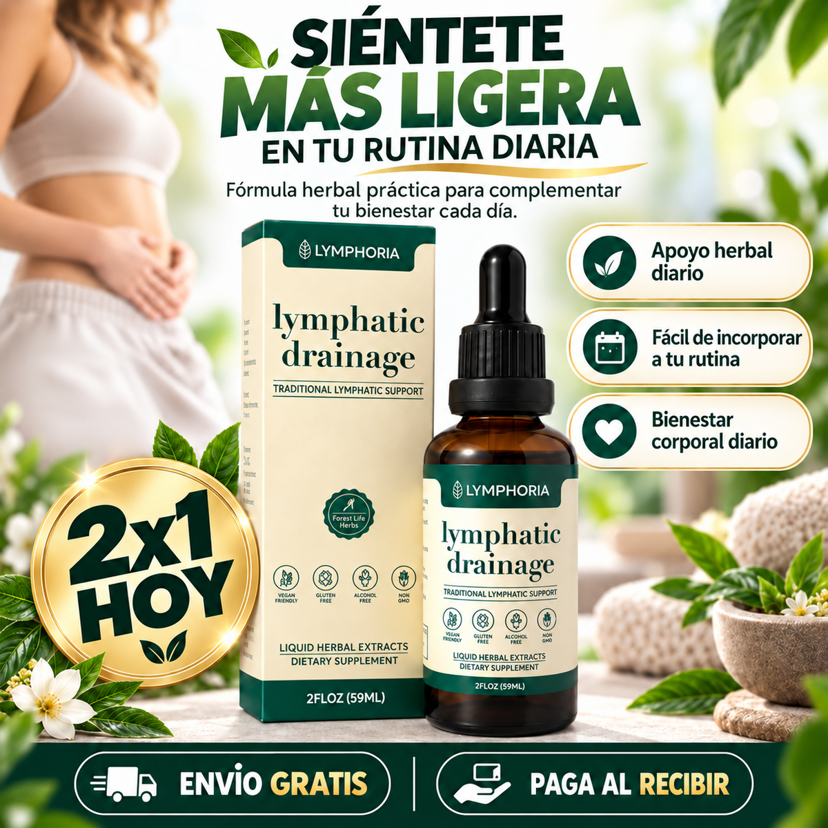 Lymphoria™ | Fórmula Herbal para el Bienestar Diario – 2x1