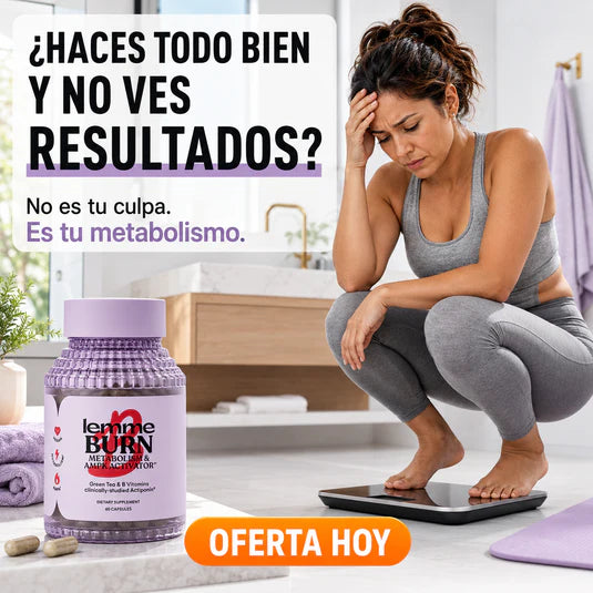 LEMME BURN PRO™- Apoyo diario para tu metabolismo y control de peso