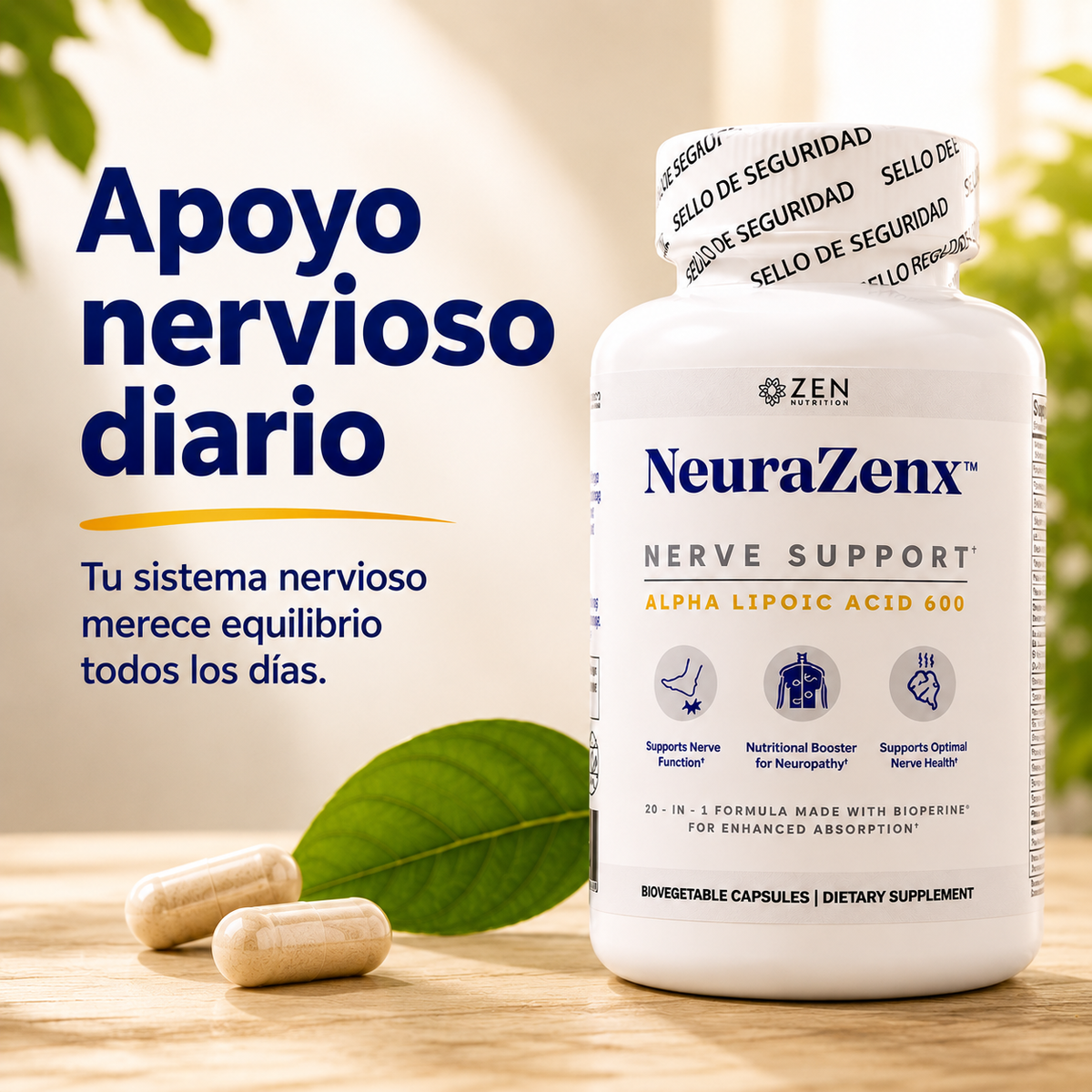 NeuraZenx™  | Apoyo Diario para el Sistema Nervioso|2X1