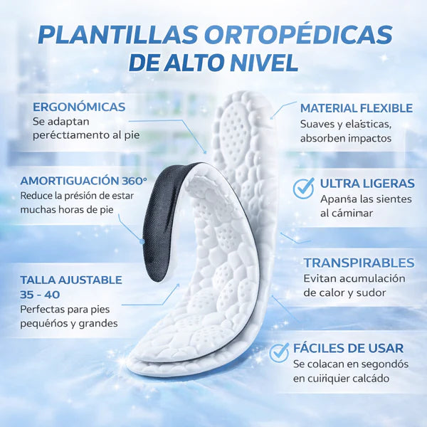 OrtoStep Pro™-Descanso para tus Pies Todo el Día
