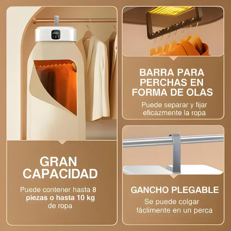 TurboCloth Pro - Ropa seca en minutos