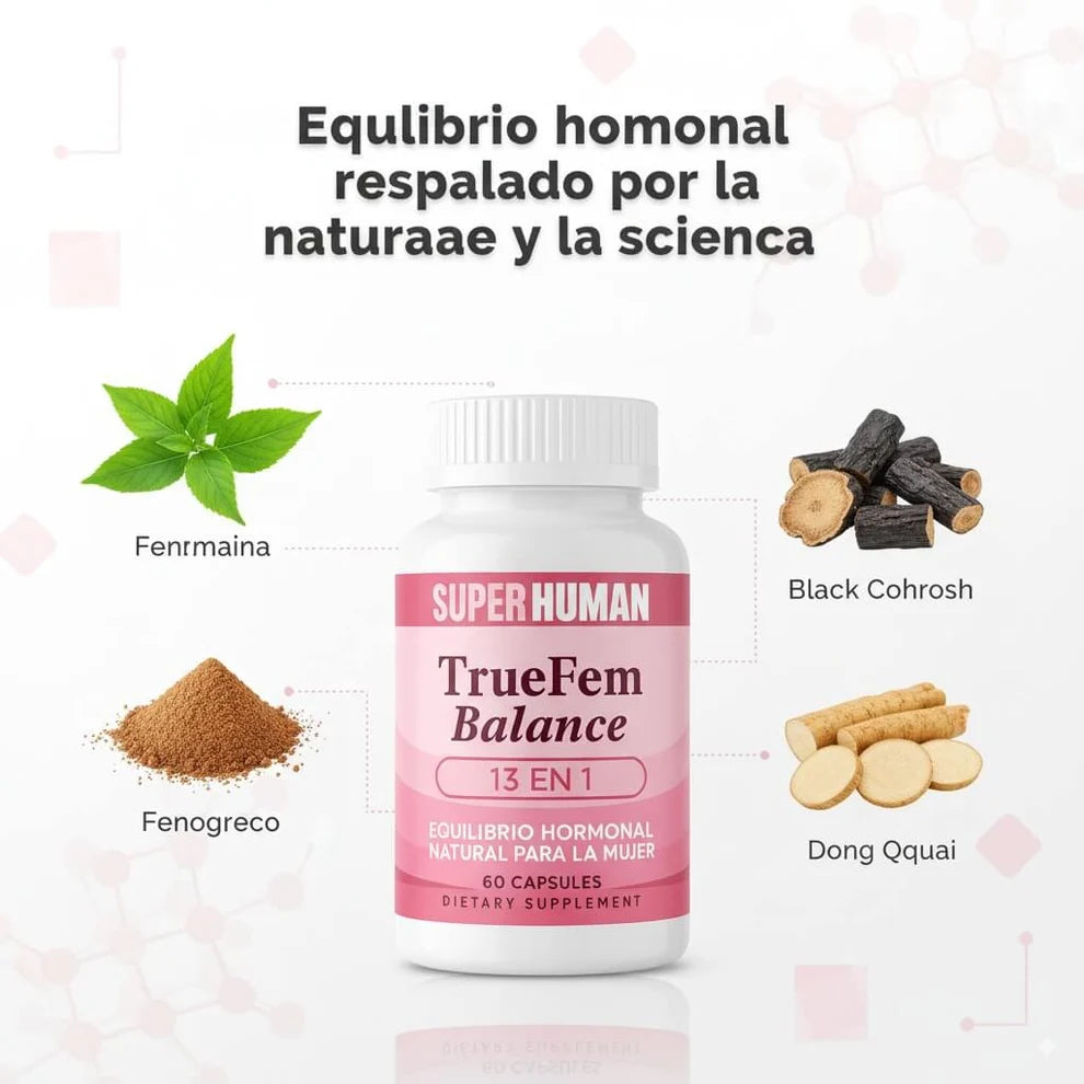 True Fem Balance - Apoyo Hormonal Natural – Oferta 2x1