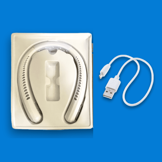 Ventilador de Cuello Portátil - Siéntete Fresco al instante