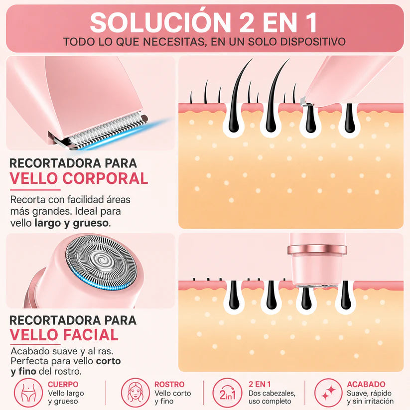 SoftCut Pro™- Piel sedosa en pocos minutos