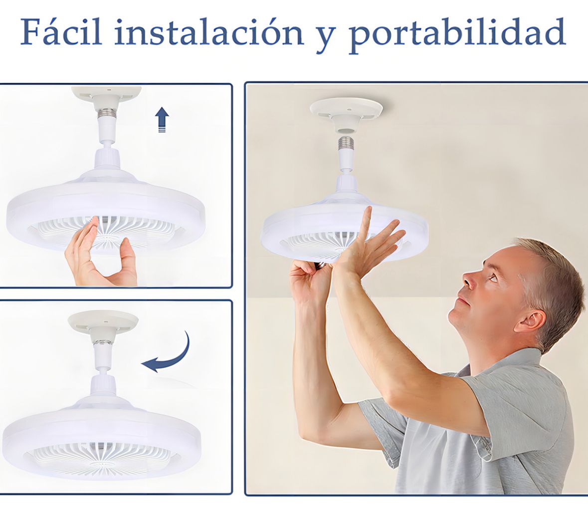 Ventiluz Hogar – Ilumina y refresca sin ruido