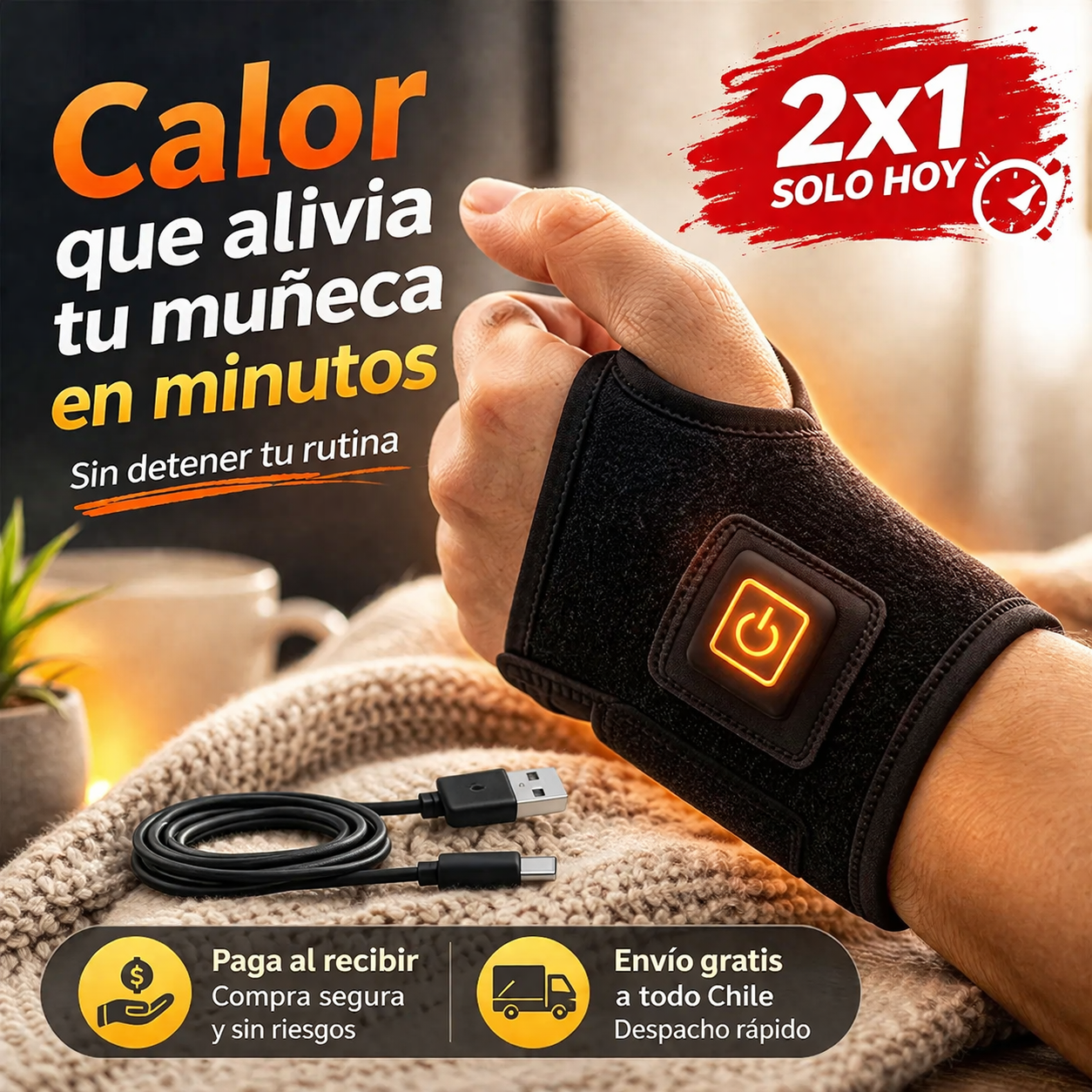 HeatPulse Pro - Alivio inmediato en tus manos