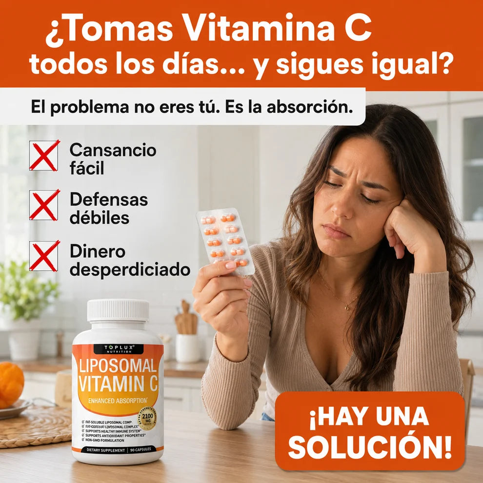Liposomar Vitamina C para Defensas y Piel |  OFERTA 2X1